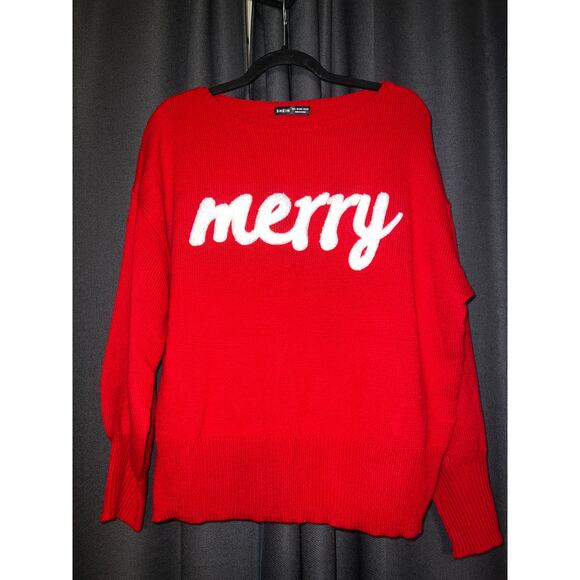 Ugly Christmas Sweater Xmas Size Large - Picture 1 of 3